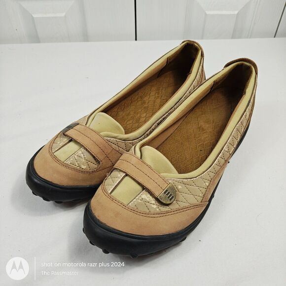 Women's LANDS' END NatureTex Suede Terrain Flats Slip-On Shoes US Size 11 - Picture 5 of 10